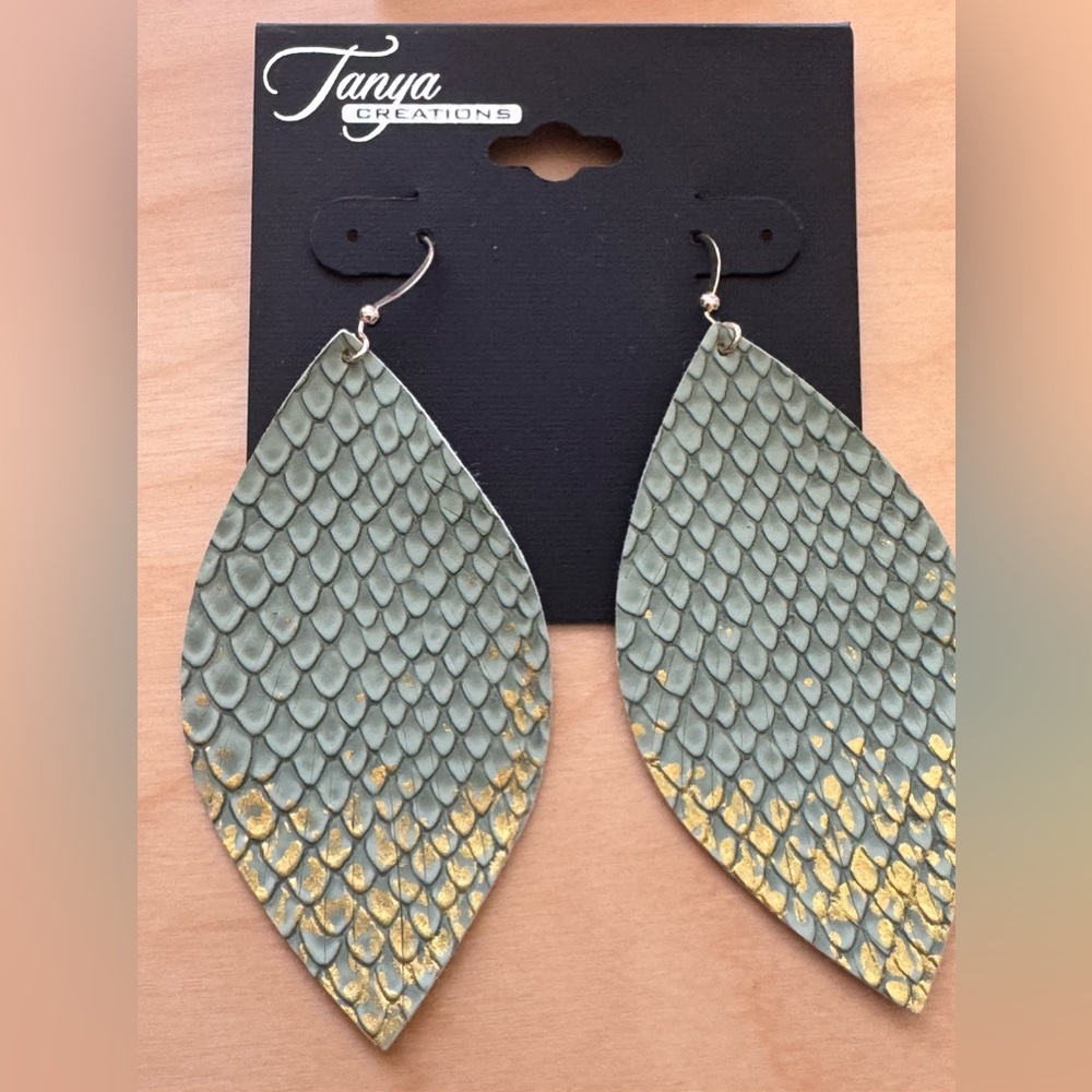 High-End Department Store Designer One of Kind Statement Earrings